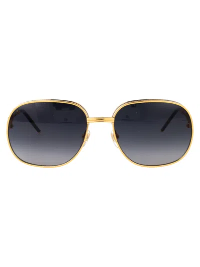 Casablanca Ew-048-06 Sunglasses In Gold