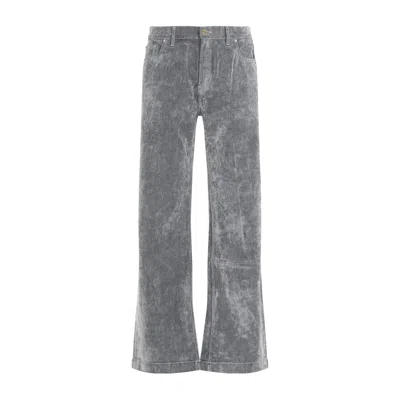 CASABLANCA FADED EFFECT DENIM JEANS