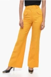 CASABLANCA FLARED PANTS WITH WESTERN POCKET