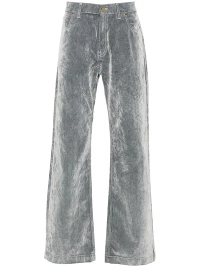 Casablanca Flocked Jeans In Gray