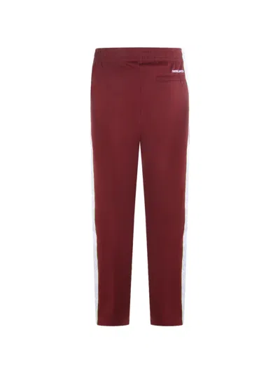 Casablanca Floral-print Track Pants In Red