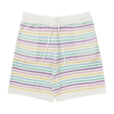 Pre-owned Casablanca Flower Crochet Shorts 'multicolor' | Multi-color | Men's Size Xl