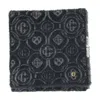 Casablanca Grey Merino Wool Blend Fluffy Monogram Scarf In Gray