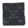 Casablanca Grey Merino Wool Blend Fluffy Monogram Scarf In Gray