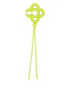 Casablanca Fluorescent Green Keychains In Green