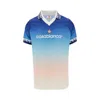 Casablanca Jacquard Gradient Football Shirt In Multicolor