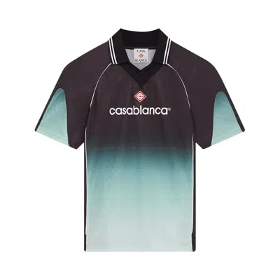Pre-owned Casablanca Football Top 'gradient' | Black | Men's Size M