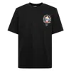 Casablanca Mountain Graphic Print Crew Neck T-shirt In Black