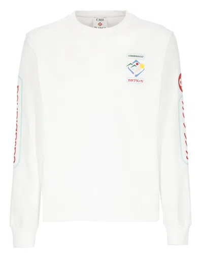 Casablanca Fuji Dream T-shirt In White