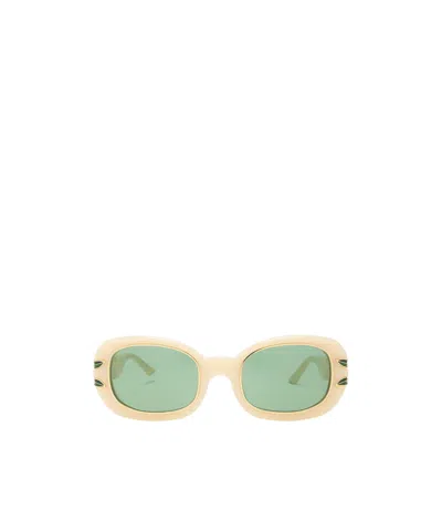 Casablanca Full Frame Sunglasses In Green