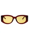 Casablanca Gabrielle Sunglasses In Yellow