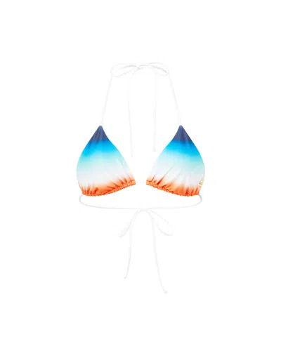 Casablanca Gardient Effect Halterneck Bikini Top