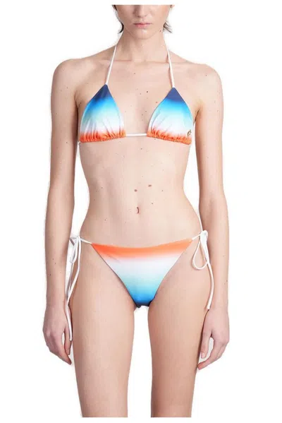 Casablanca Gradient Bikini Top In Multi
