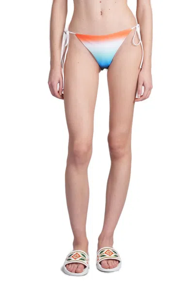 Casablanca Gradient Bikini Bottoms In Multi