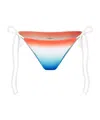 Casablanca Gardient Effect Side-tied Bikini Bottoms In Multi