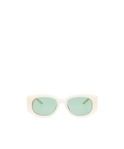 Casablanca Geometric Frame Sunglasses In Neutral