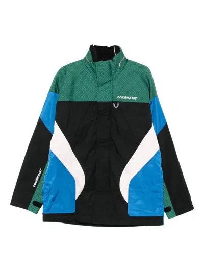 Casablanca Geometric-panel Jacket In Multi