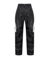 Casablanca Geometric Pattern Casual Pants In Black