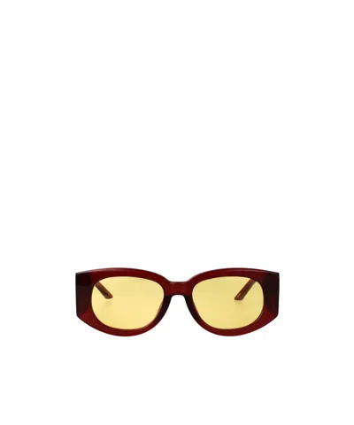 Casablanca Geometric Sunglasses In Yellow