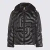 Casablanca Monogram Quilted Shell Jacket In Black