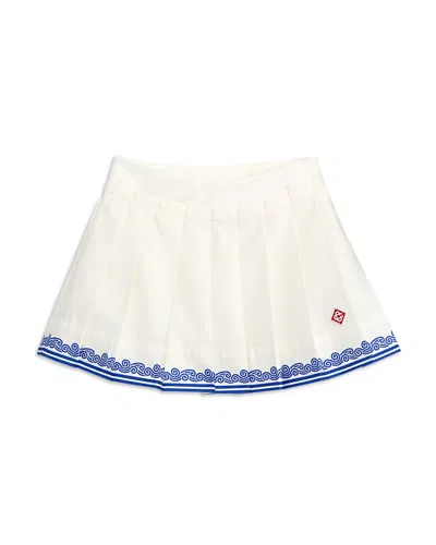 Casablanca Girls' Pleated Skirt - Little Kid, Big Kid In White