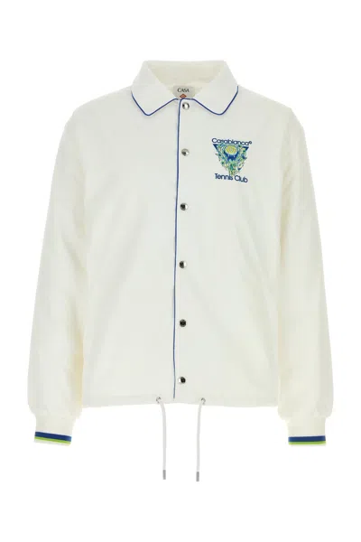 Casablanca Men White Polyester Jacket