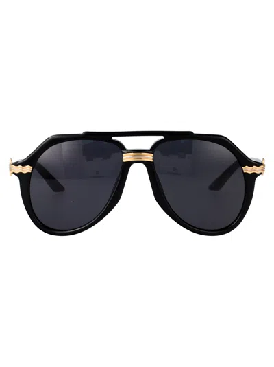 Casablanca / Gold Acetate Sunglasses
