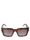 Casablanca Square Frame Monogram Sunglasses In Brown