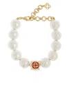 Casablanca Pearl Logo Bracelet Accessories In Not Applicable