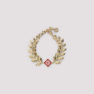 CASABLANCA GOLDEN LEAVES LAUREL BRACELET