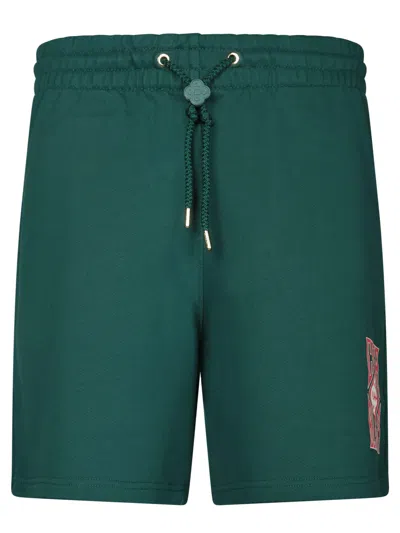 Casablanca Stacked Logo Sweatshorts Back Pocket In Gothic Stacked Log