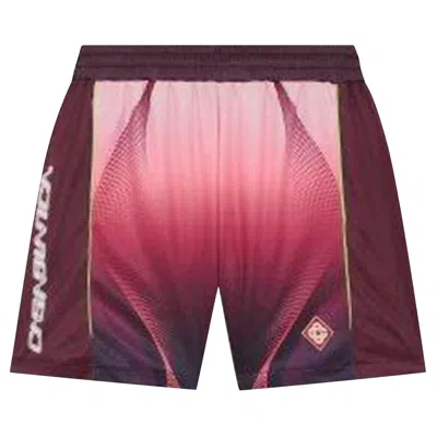 Pre-owned Casablanca Gradient Football Shorts 'aubergine' | Purple | Men's Size M