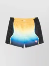 Casablanca Gradient Jacquard Beach Shorts In Multi