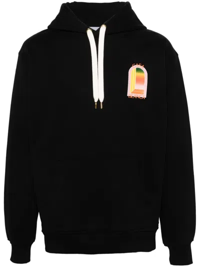 Casablanca Gradient L'arche Hoodie In Black
