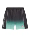 Casablanca Gradient Monogram Jacquard Football Shorts In Black