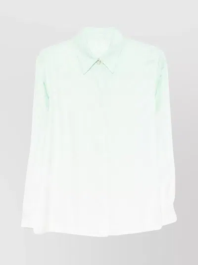 CASABLANCA GRADIENT MONOGRAM LONG SLEEVE SHIRT