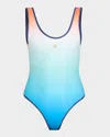 Casablanca Multicolor Gradient Swimsuit
