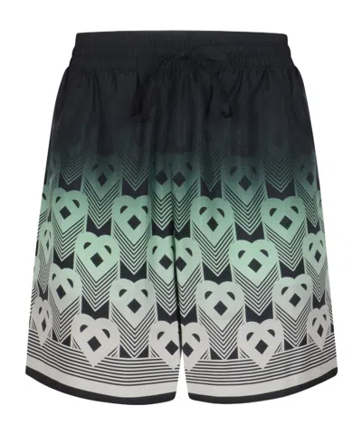 CASABLANCA GRADIENT PRINTED SHORTS