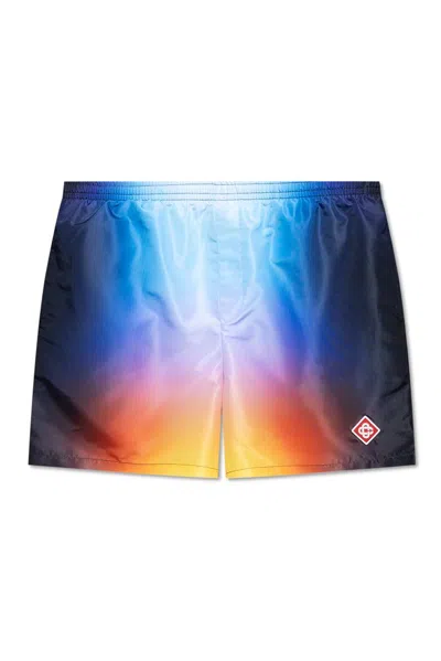 Casablanca Multicolor Tie Dye Swim Shorts