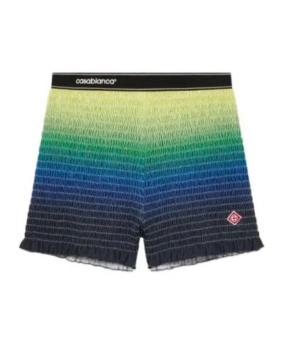 Casablanca Gradient Shorts In Multi