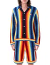 Casablanca Gradient Towelling Cardigan In Multi