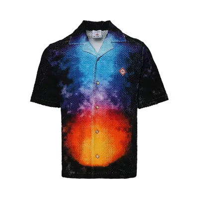 Pre-owned Casablanca Gradient Towelling Shirt 'multicolor' | Multi-color | Men's Size Xl