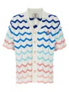 Casablanca Wave Shirt In Multicolor