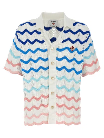 CASABLANCA CASABLANCA 'GRADIENT WAVE' SHIRT