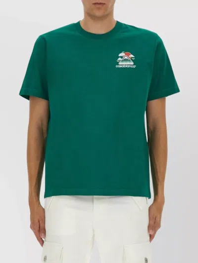 CASABLANCA GRAPHIC CREW NECK T-SHIRT