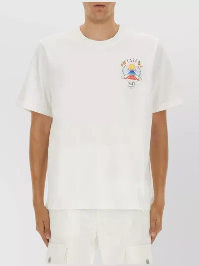 CASABLANCA GRAPHIC CREW NECK T-SHIRT