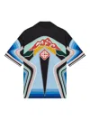 Casablanca Men Graphic Mountain Print Shirt In Multi