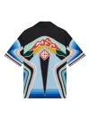 Casablanca Men Graphic Mountain Print Shirt In Multi