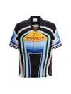 Casablanca Short Sleeve Cuban Collar Shirt In Multi