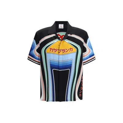 CASABLANCA GRAPHIC MOUNTAIN SHIRT
